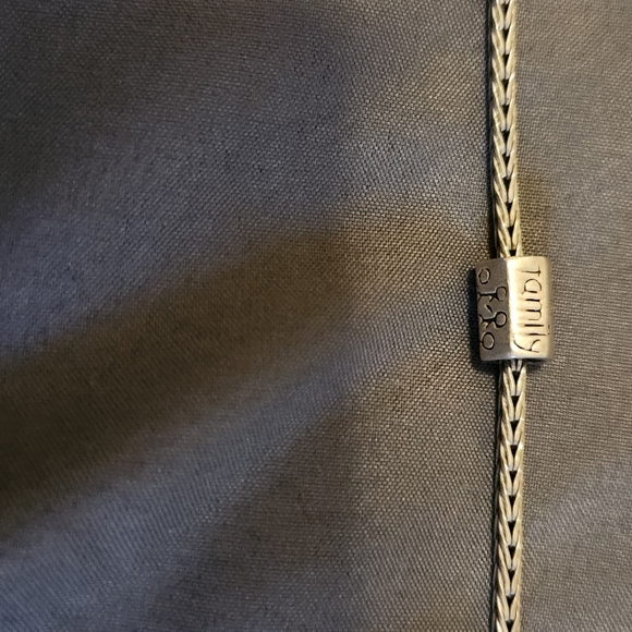 Sterling Silver Family Slide Bead Fits On Pandora Or Bella  Bracelet - Picture 7 of 7